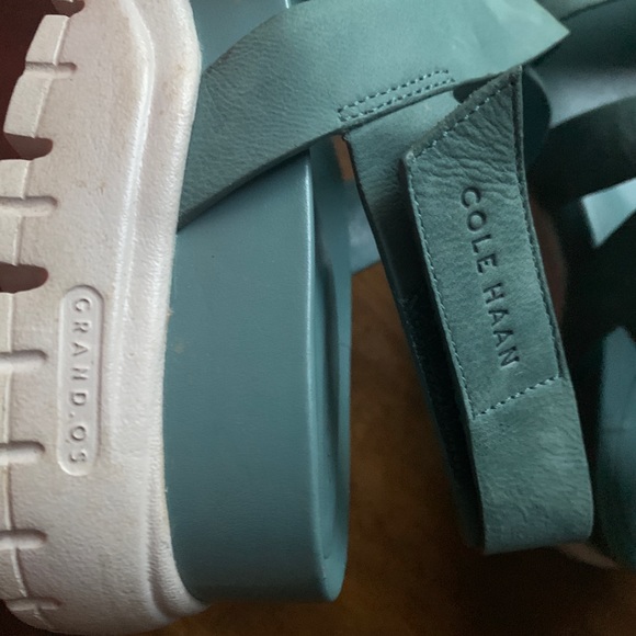 Cole Haan Leather Sandals (6) - Picture 5 of 6